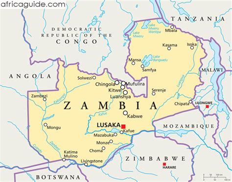capital of zambia|where is zambia located in africa.